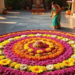 Competition Prize Winning Pookalam Designs