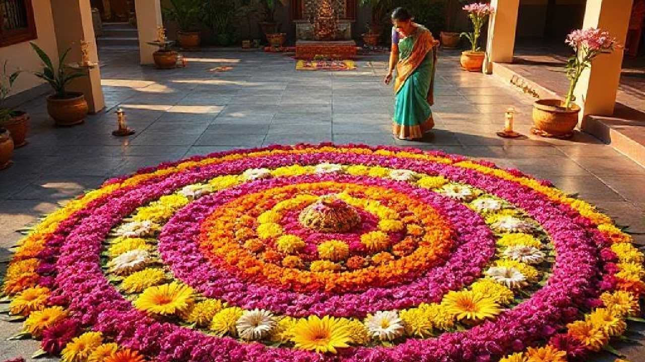 Competition Prize Winning Pookalam Designs